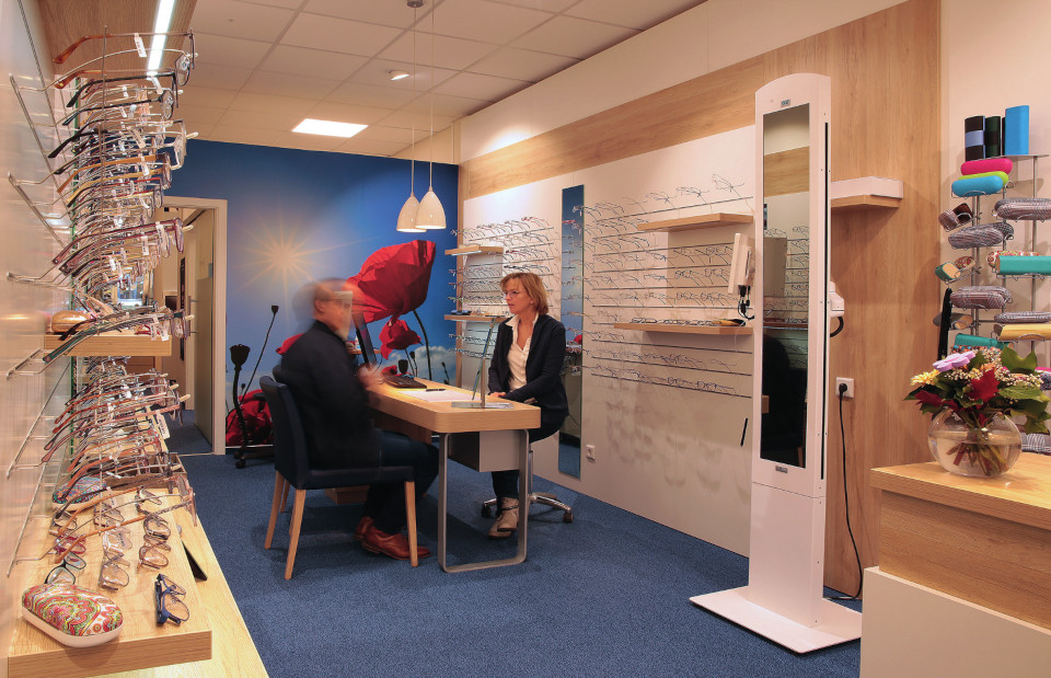 Innenraum bei Gödeke Optik